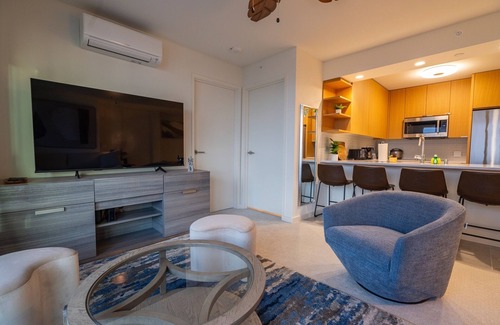 Ala Moana Condominio | Newly Built at Sky Ala Moana 2 Bedroom!! Great Oceanview!! (SAW3508)