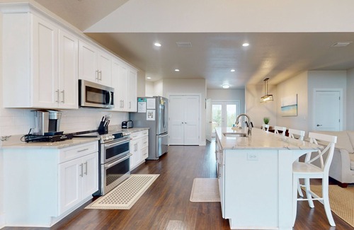 Surf Side Shores Casa | Newly-Built Coastal Oasis with Ocean Views, Deck, Central AC, & WiFi - Dogs OK