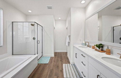 La Quinta Villa | Newly Built Mountain View Oasis: Putting Green, Pool, Hot Tub & Fire Pit.