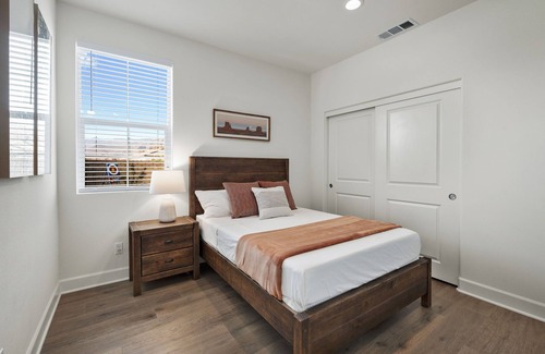La Quinta Villa | Newly Built Mountain View Oasis: Putting Green, Pool, Hot Tub & Fire Pit.