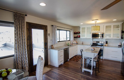 Mesa Casa | Newly built upper level casita with heated pool, Jacuzzi and state park views!