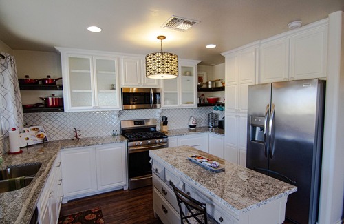 Mesa Casa | Newly built upper level casita with heated pool, Jacuzzi and state park views!