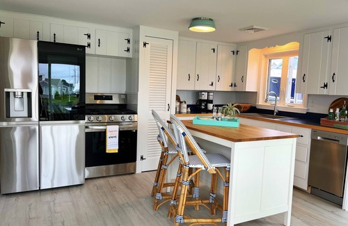 West Dennis Casa | Newly furnished, sunny waterfront house with dock and walking distance to beach!