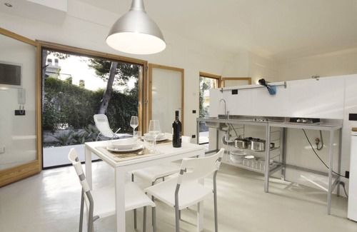 Torre Colonna-sperone Villa | Villa Normanna con vistas al mar, balcones, terraza y Wi-Fi