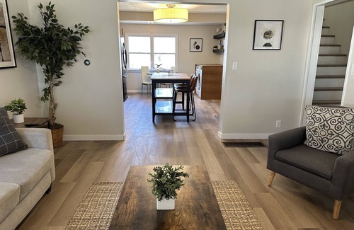 Clear Lake Casa | Newly remodeled 3 bedroom home. Steps from the legendary Surf Ballroom Sleeps 8!