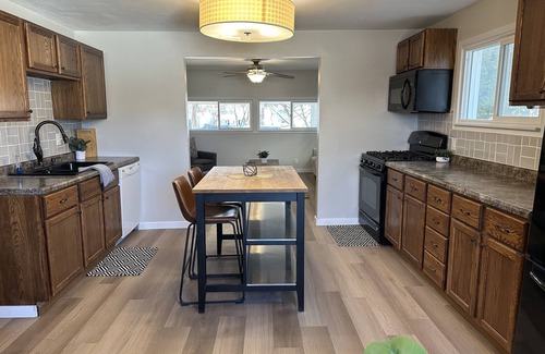 Clear Lake Casa | Newly remodeled 3 bedroom home. Steps from the legendary Surf Ballroom Sleeps 8!