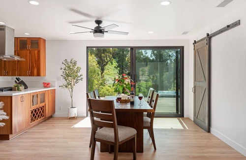 Mission Canyon Casa | NEWLY Remodeled 3 BD Stunning Views with Jacuzzi and Deck!