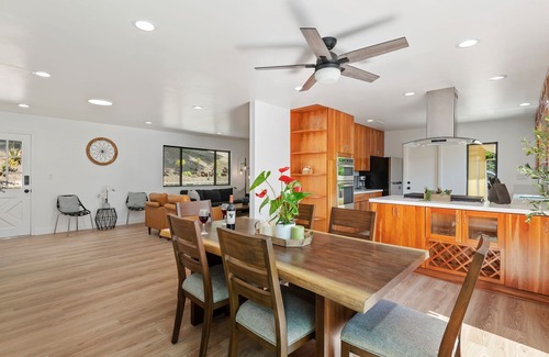 Mission Canyon Casa | NEWLY Remodeled 3 BD Stunning Views with Jacuzzi and Deck!