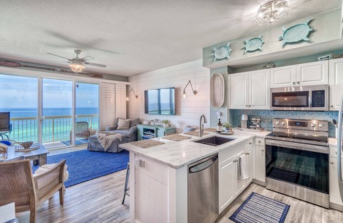 Miramar Beach Condominio | Newly Renovated! Gulf Front! Pier Park! 30A! West End! FREE Beach Service! NICE!