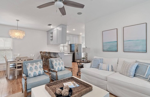 Seacrest Casa | Newly Renovated! Steps to Public & Private Beaches. Pool. Bikes. Beach Gear!