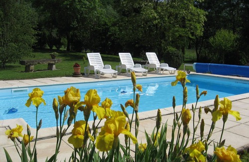 Plieux Cabaña | Bonita casa rural de 5 plazas con piscina en Plieux (Gers, Gascuña)