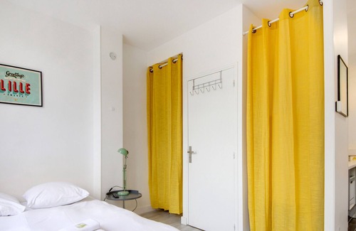 Saint-Maurice Pellevoisin Apartamento | Nice quiet studio in Lille-Europe - Welkeys