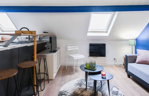 Fives Apartamento | Nice and cosy studio at the foot of the metro in Lille Fives - Welkeys