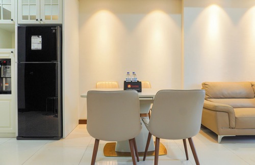 Jakarta Apartamento | Nice And Warm 2Br Apartment Casa Grande Residence