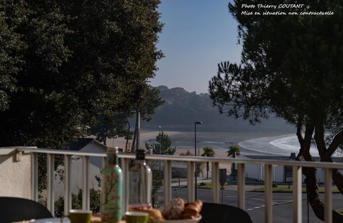 Saint-Palais-sur-Mer Apartamento | Nice apartment in residence, sea view, elevator, parking