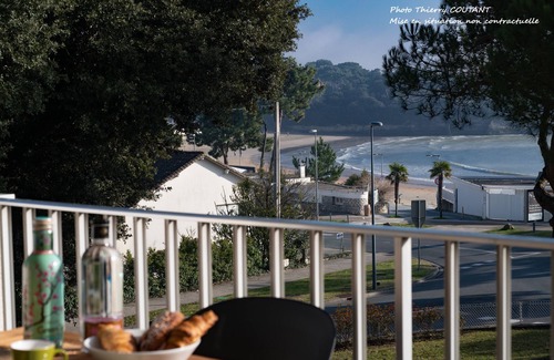 Saint-Palais-sur-Mer Apartamento | Nice apartment in residence, sea view, elevator, parking