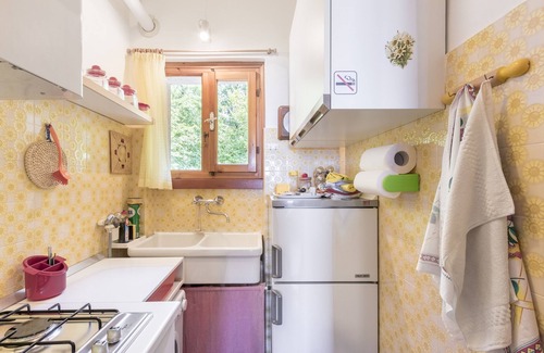 San Zeno di Montagna Apartamento | Bonito apartamento para 4 pers. en San Zeno di Montagna en el lago de Garda con vistas al lago