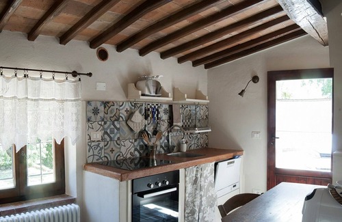 Colle di Val d'Elsa Villa | Apartamento en villa con piscina, WIFI, TV, patio, vista panorámica, cerca de San Gimignano