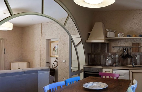 Colle di Val d'Elsa Villa | Apartamento en villa con piscina, WIFI, A/C, TV, patio, vista panorámica, cerca de San Gimignano