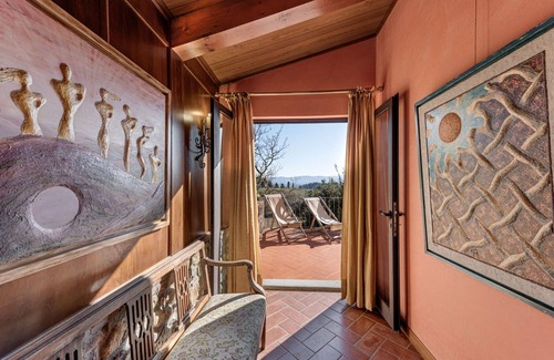 Bucine Apartamento | Bonito apartamento con piscina, A/C, WIFI, TV, terraza, vista panorámica y aparcamiento