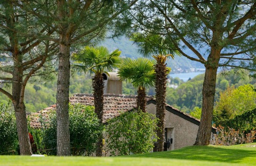 Capriasca Apartamento | Nice apartment for 2 people with pool, WIFI, TV, patio and parking