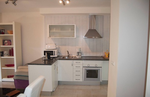 Cala Mandia Condominio | Bonito apartamento para 4-5 personas con piscina comunitaria en Cala Mandia.