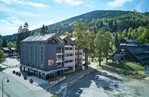 Harrachov Apartamento | Hermoso apartamento para 4 personas con WIFI, TV y terraza