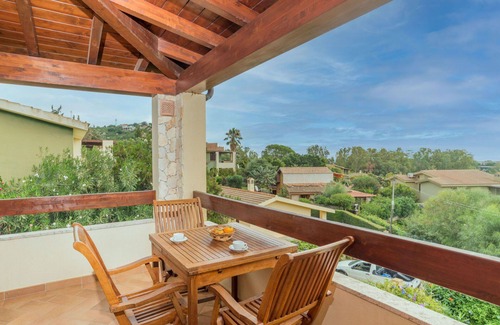Costa Rei Apartamento | Precioso apartamento para 4 personas con A/C, TV, terraza, mascotas permitida y aparcamiento