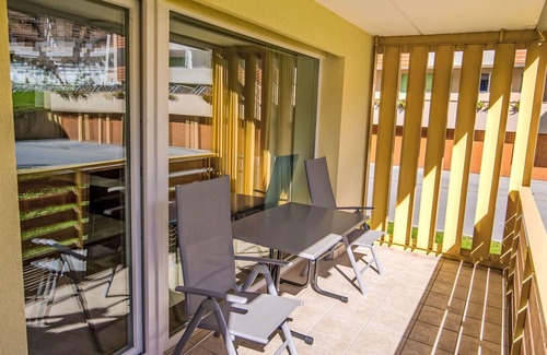 Leukerbad Apartamento | Hermoso apartamento para 5 personas con WIFI, TV y balcón