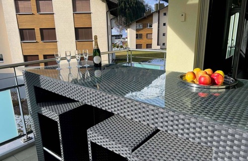 Engelberg Apartamento | Acogedor apartamento para 6 personas con WIFI, TV y balcón