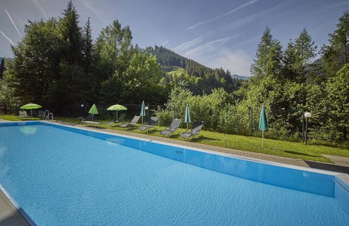 Viehhofen Apartamento | Nice apartment for 8 people with WIFI, pool, TV, balcony, pets allowed and parking