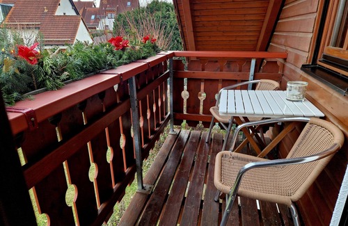 Pesterwitz Apartamento | Bonito apartamento con balcón y vistas a Dresde