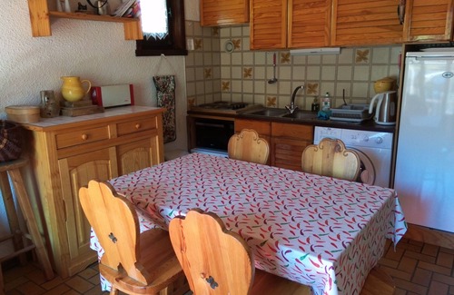 Monetier-les-Bains Apartamento | duplex 6 personas bastante centro de la ciudad, al sur balcón con vistas a la montaña, cerca de las pistas