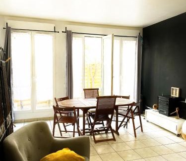 Saint-Denis Apartamento | Nice flat close to Stade de France & Paris' heart