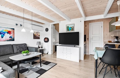 Bork Havn Casa | Bonita casa en Hemmet con sauna