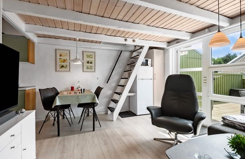 Bork Havn Casa | Bonita casa en Hemmet con sauna