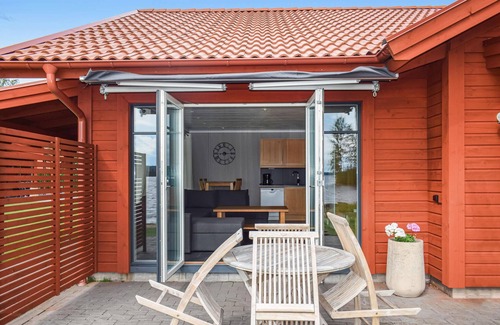 Mansarp Casa | Bonita casa en Månsarp con vistas al.