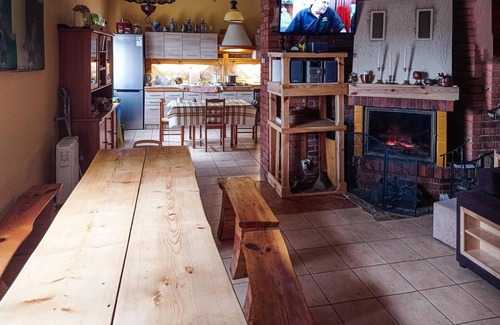 Rakow Casa | Bonita casa en Raków con sauna