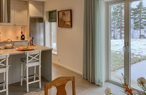 Vastervik Casa | Bonita casa en Västervik con vistas al.