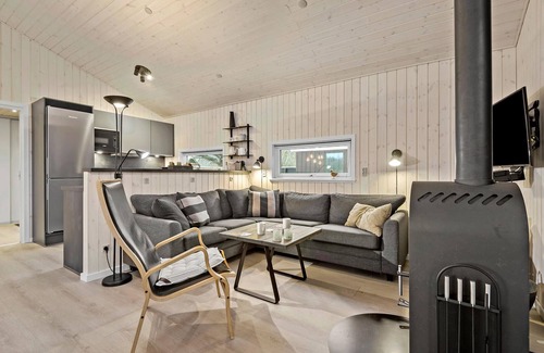 Vejers Strand Casa | Bonita casa en Vejers Strand con cocina