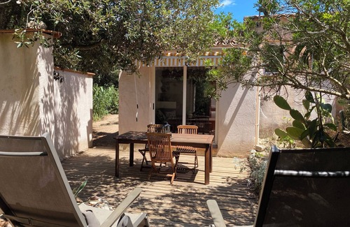 Maora Apartamento | Bonito estudio a 100 metros de la playa y terraza exterior.