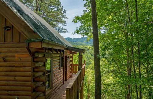 Sevierville Casa | Nice View Log Cabin Fireplace Hot Tub Pool Table