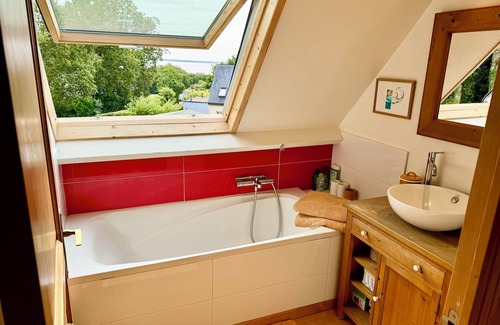 Fouesnant Cama Y Desayuno | Nid Douillet Les Mouettes, vue sur mer