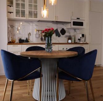 Slupsk Apartamento | Niebieski apartament w Wileńska Park i prywatne miejsce w garażu podziemnym