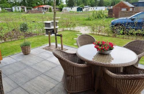 Anloo Otro | Nieuw - Luxe Blokhut Chalet in bosrijke omgeving