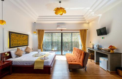 Sangkat Sla Kram Cama Y Desayuno | Nina Angkor Residence