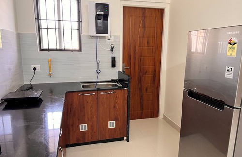 Mangalore Apartamento | Nirvana Stay, Spacious fully furnished 2BHK apartment in Mangalore, Full AC