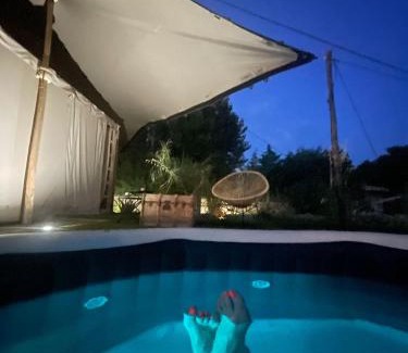 Saint-Julien Cabina | Noccemada "Spirit of Bali" Lodge, Pool & Spa