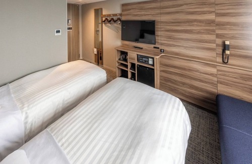 Ariake Hotel | Nonsmoking Deluxe Corner Twin Room Room only /Koto-ku Tokyo