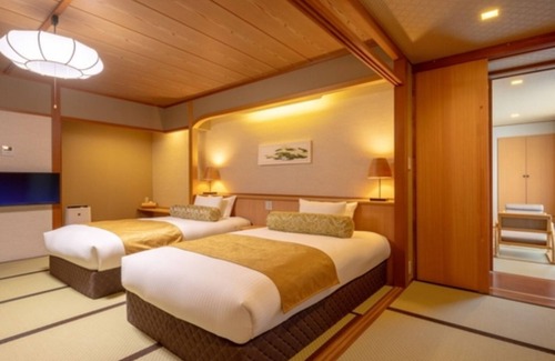 Ajigasawa Hotel | Nonsmoking Japanesestyle Premium Connecting Room | Buffet Plan All Inclusive / Nishitsugarugun Aomori